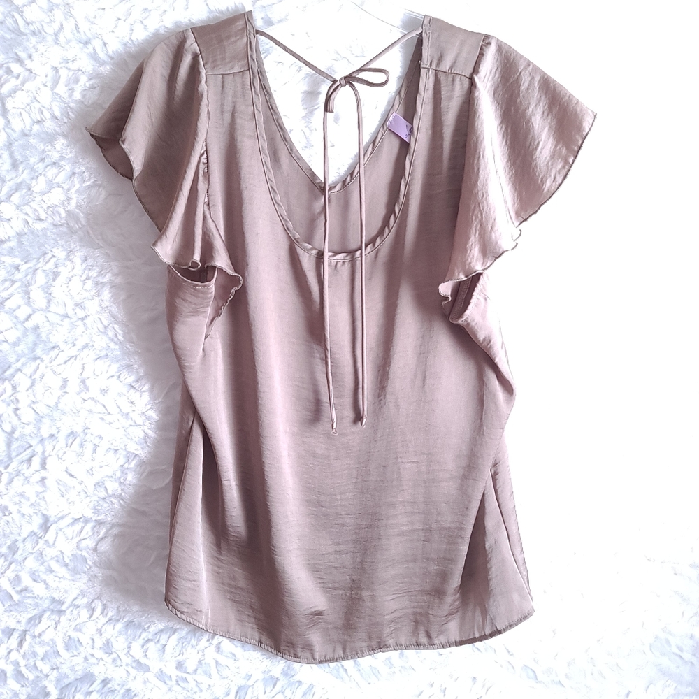 Alya Blouse Gold Size M - Picture 4 of 4